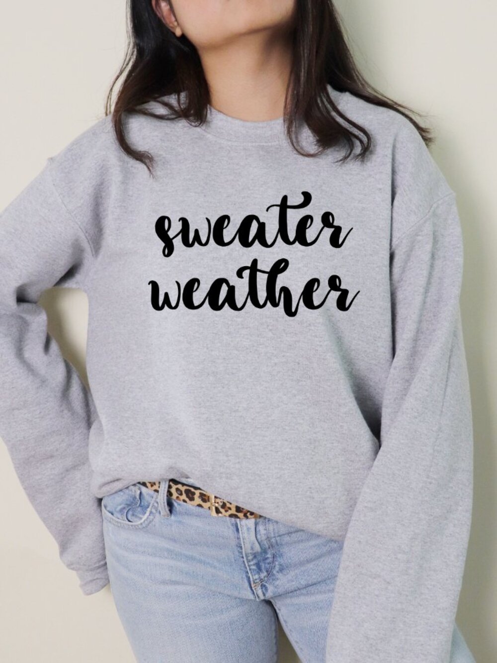 Sweater Weather Handmade Sweatshirt
